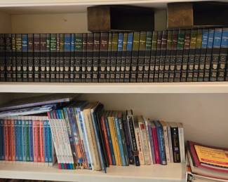 Great Books series collection, children's & young adult encyclopedia & science book sets