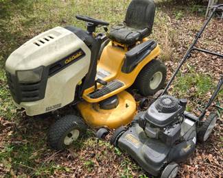 Cub Cadet LTX1045 hydrostatic & Yardman pushmower - need work