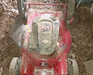 Murray 4.75hp 22" pushmower - no spark plug!