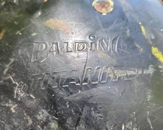Vintage Spalding Titanite football helmet