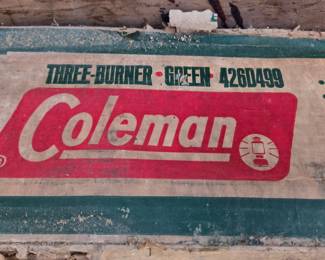 Coleman 3-burner camp stove 426D499, great shape