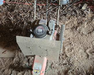 Walk behind 6hp String Trimmer, brush cutter, weed wacker w/ electric starter - needs work!