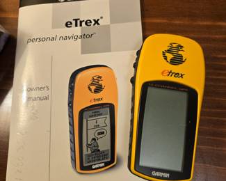 Garmin eTrex personal navigator