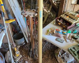 More fishing gear & tackle - rods, reels, spinners, etc