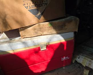 Vintage Sears Deluxe 2-Burner propane camping stove