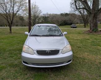 2008 Toyota Corolla LE w/ 115,790 miles, very good tires, clean title in hand. Minimum Offer $5,800, best offer by end of sale Sunday gets it!