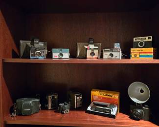 Cameras (Canon, Kodak, Polaroid, Centia, Konica Ansco)