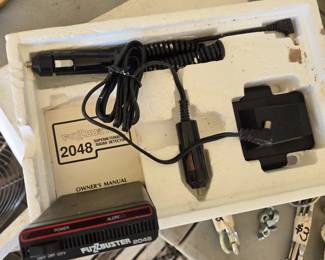 Vintage Fuzz Buster 2048 radar detector NOS