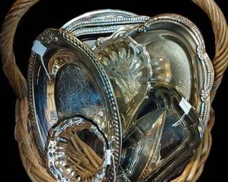 Silver Plate serving pieces