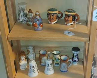 Salt and pepper shakers and other Smalls vintage