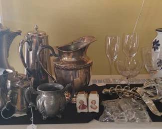 Vintage silver plate