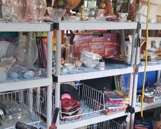 Shopping Extravaganza in the garage