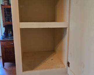 Inside Storage Cabinet
