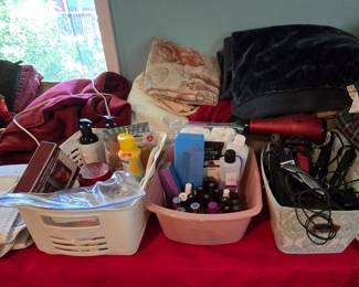 Fingernail Polish - Curling Irons - Blow Dryer - Blankets