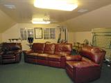 All reclining leather seating