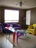 Glass and Lucite Modern Style Tables, Purchased from a Gallery in California.
