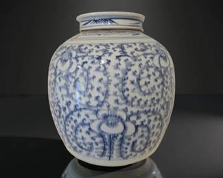 Antique Chinese Ginger Jar $325 or bid #179