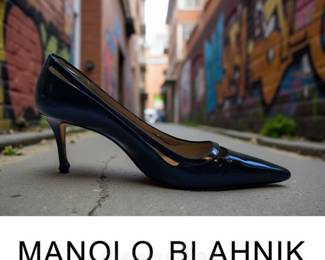 Ladies Shoes by Manolo Blahnik, Size 11