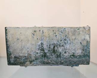 Han Dynasty 11x6x5" Footed Trough $695 or bid #92