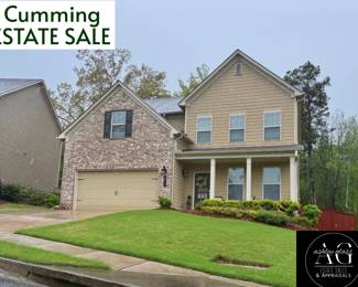Cumming Estate Sale, Front of House