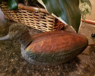 Duck lamp with light off