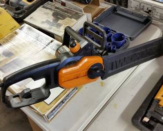Worx corded chainsaw