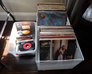 Record Albums and 45's