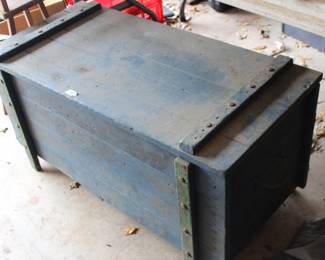 wood toy chest