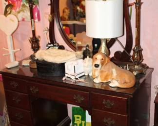 mahogany 1940"s dressing table