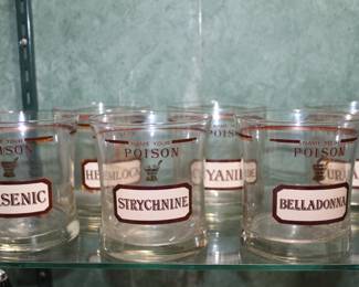 name your poison cocktail glasses