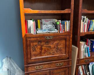 Asian carved bar with pull down