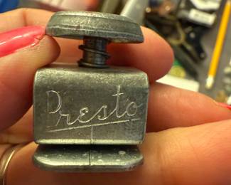 vintage Presto single paper punch