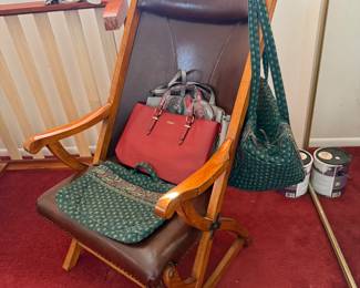 Leather chairs