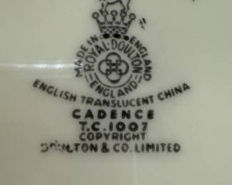 Royal Doulton Cadence china