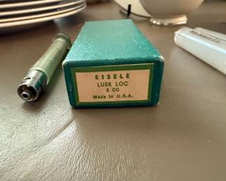 Vintage Eisele syringe