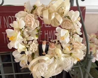 vintage cake topper