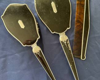 vintage vanity set