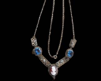 Antique Victorian Silver filigree