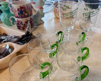 Vintage glassware