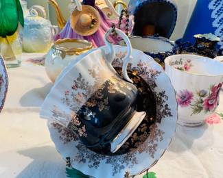 Teacups and saucers