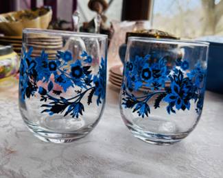 Vintage glassware