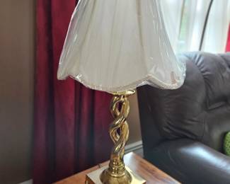Gold Based Table Lamp