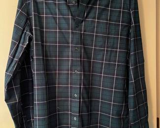 Plaid LL Bean Men's Button Up Shirt