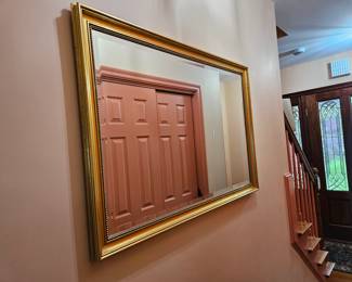 Gold Framed Mirror