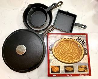 Cast iron skillets