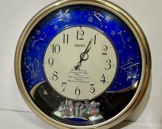Seiko Melodies in Motion wall clock