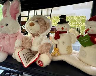 Animated plush toys