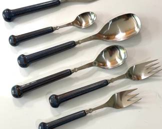 Denby Regency Blue flatware set
