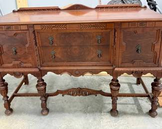 Antique Jacobean sideboard