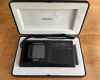 Seiko pocket TV